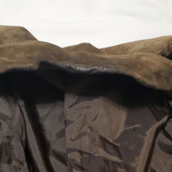 Margaret Godfrey Suede Leather Blazer - Picture 11 of 14